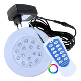 Kit Iluminação Luminária Piscinas Led Rgb 18w 3mts Cabo 1 2