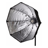 Kit Iluminação Luz Contínua Estúdio Softbox Octa 60cm Bivolt
