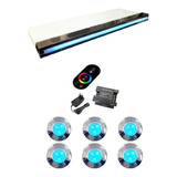 Kit Iluminação Piscina 6 Led 9w