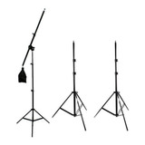 Kit Iluminação Pk sb04 Com 3 Softbox 50x70 3 Tripes