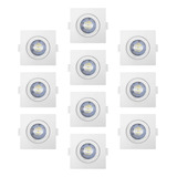Kit Iluminação Residencial Taschibra  10x Spot Led Emb  5w