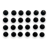 Kit Imãs De Geladeira 24 Un Bolinha Preto