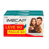 Kit Imecap Hair Max Cabelos E Unhas 90 Cápsulas