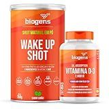 Kit Imunidade Vitamina D3 Wake Up Shot Zinco Vitamina C Própolis Biogens