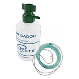 Kit Inalação Cateter Copo Frasco Umidificador Oxigenio