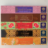 Kit Incenso Ohana Finest 5 Caixas Várias Opções 15vr Fragrância Opção 2 F Laranj bakhor grapfruit canela musgo