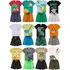 Kit Infantil 10 Peças Menino Conjunto 5 Shorts+5 Camisetas