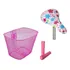 Kit Infantil Bike Cesta Banco Manopla Aro 16