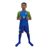 Kit Infantil Brasil Short
