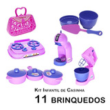 Kit Infantil Casinha Batedeira Panela Forma
