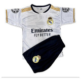 Kit Infantil Conjunto Real Madrid Shorts Camisa