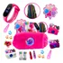 Kit Infantil Criança De Maquiagem Com Nessaire Make Stich