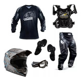 Kit Infantil Equipamento Moto