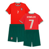 Kit Infantil Futebol Portugal