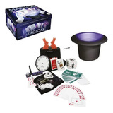Kit Infantil Magica C 30 Truques Cartola E Coelho De Pelúcia
