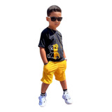 Kit Infantil Masculino Bermuda