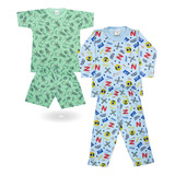 Kit Infantil Meia Manga