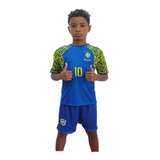 Kit Infantil Seleção Brasileira Short E