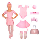 Kit Infantil Uniforme Bailarina