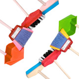 Kit Infantil Vassoura Rodo Pazinha 4 Peças Brinquedo Limpeza