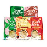 Kit Iniciante 5un Sopas 100 Naturais Sem Glúten Holy Soup