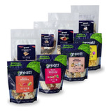 Kit Iniciante Completo 4 Overnights E 4 Risotos Naturais
