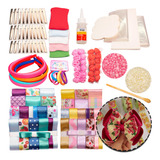 Kit Iniciante Fitas Cetim Gorgorão P Laços Acessórios Ld