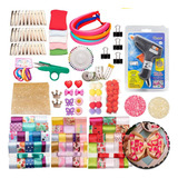 Kit Iniciante Laços Com Fitas Cetim Gorgorão Acessórios