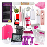 Kit Iniciante Volume Russo Premium Extensão De Cilios Nagaraku