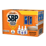 Kit Inseticida Elétrico Sbp Com 3 Refil Com 35ml Cada