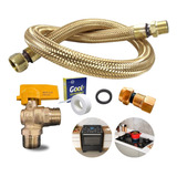 Kit Instalação 1 50mt Completo Gás Gn Encanado Fogão Cooktop