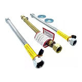 Kit Instalação Aquecedor 1 2x1 2 Flexível 30cm Sem Registro