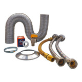 Kit Instalação Aquecedor A Gás Lorenzetti 20 Litros Lz2000
