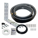 Kit Instalação Ar Cond Split 3 Metros 7 A 12000 Btus Preto