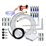 Kit Instalação Ar Condicionado 1 4 X 3 8 7m Pp 6 Vias 2 5