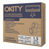 Kit Instalação Ar Split 24 30 000 Inverter 1 5 Mt S Suporte