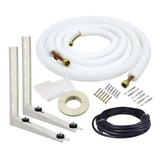 Kit Instalação Arcondicion  Inverter 9 000 A 12 000 Btus 2mt