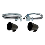 Kit Instalação Copo Aeroquip Pressão Turbo E Óleo 60mm