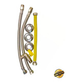 Kit Instalação De Aquecedores A Gás Lorenzetti 1 2 40cm Cor Inox Tipo De Gás Gn 110v 220v