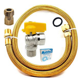Kit Instalação Gás Encanado 1 20mt Fogão Cooktop Gas Gn