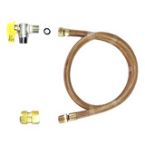 Kit Instalação Para Fogões Gás Natural Gn Flexível 1 200mm