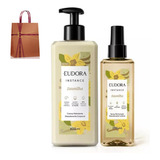 Kit Instance Baunilha Loção Hidratante Spray Perfumado