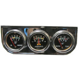 Kit Instrumento 3 Relógio Cromado 52 Mm Chevette Corcel Cami