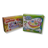 Kit Instrumentos Infantil Piano Animal Tambor Musical Luz