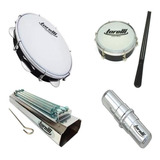 Kit Instrumentos Samba Pandeiro