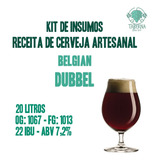 Kit Insumos Cerveja Artesanal Belgian Dubbel 20 Litros