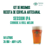 Kit Insumos Receita Cerveja Artesanal Session Ipa 50 Litros