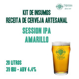 Kit Insumos Receita Cerveja Session Ipa Amarillo 20 Litros