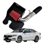 Kit Intake Inox Filtro De Ar Esportivo Jetta R Line 1 4 Tsi