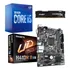 Kit Intel 10 Geração I5 10400f Gigabyte H410m-h 8gb 2666mhz Cor Preto